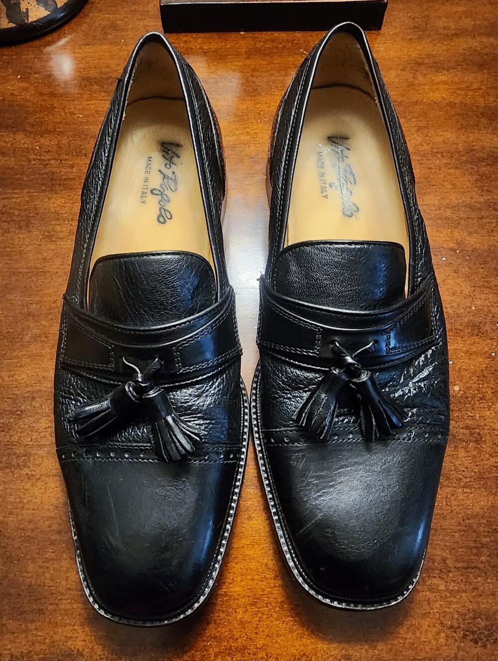 Men's Vito Rufolo Italian Loafers Sz.9